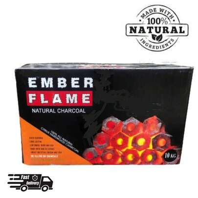 LUMPWOOD CHARCOAL BBQ 10KG BARBECUE RESTAURANT COOKING GRILL COAL Big K (Ember)