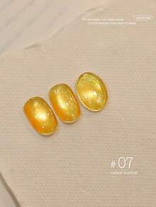 MISS SHAKA 10毫升 冬春美甲 情人节美甲 爆炸金红粉闪粉玻璃珠猫眼凝胶指甲油 新年超闪闪粉 百搭白色 流行色 美甲沙龙 家用DIY美甲用品 - 彩色 - 查看 17