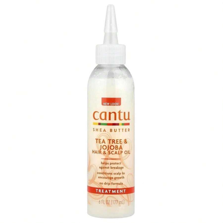 Cantu Shea Butter No Drip Hair &Amp; Scalp Oil, 6 Oz - Trắng - Xem 1
