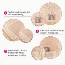 Human Hair Glueless Wig For Women-Pixie Cut Human Hair Wig For Ladies- No Lace Front Wig Wear And Go Grey Wig For Daily And Cosplay - Xám - Xem 6