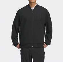 Adidas New Men's Minimalist Sports Jacket - Black - View 3
