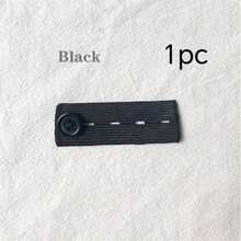 2pcs Waistband Extender Buckle, Elastic Adjustable Pants Extension, Maternity Pants Stretch Button - A - View 9