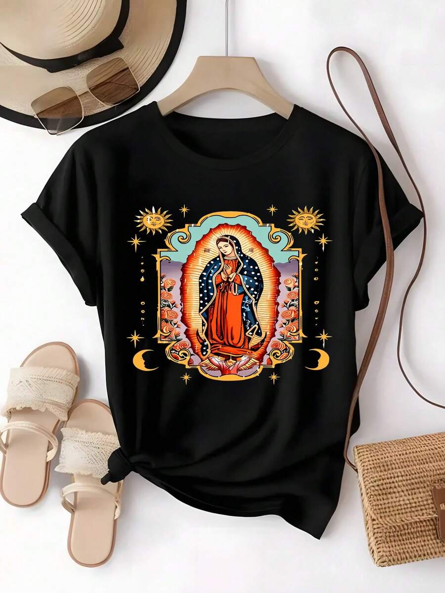 Women T-Shirts - Black - View 1