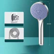 Household Bathroom Shower Pressurized Handheld Showerhead Set, Home Bathing Shower With Pressurized Water, Compatible With Water Heaters And Bathroom Heaters, Slightly Flawed - Portable - View 6