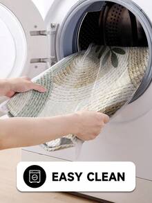 1 buah Keset Bermotif 3D, Karpet Wol dengan Desain Tanaman Hijau Segar, Cocok untuk Kamar Mandi, Dapur, Luar Ruangan, Dalam Ruangan, Lorong, Kamar Tidur, Ruang Tamu, Samping Tempat Tidur, Dapat Dicuci dengan Mesin, Mudah Dibersihkan, Bagian Bawah Anti Selip, Cocok untuk Dekorasi Kamar Tidur Musim Dingin, Dekorasi Liburan Hari Valentine, Aksesori Kamar Mandi Penting, Set Dekorasi Ruangan, Keset Karpet Dekoratif Luar Ruangan - MultiWarna - View 11