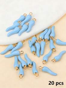 [Quantity] Pcs Vivid Multicolor 3D Red Chili Pendant, Suitable For DIY Earrings, Necklace, Bracelet And Keychain - Spicy Style Jewelry Making Accessories, Jewelry Making Charm - Chili - View 27