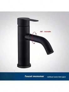 Modern Stainless Steel Bathroom Faucet - Hot & Cold Dual Water, Water-Saving Splash-Proof Design, Stylish Finish, Durable Bathroom Sink Fixture Accessory - Multicolor - View 11