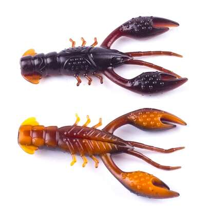 6pcs/Bag Soft Baits 6cm 3.5g Silicone Prawn Fishing Lures Baits For Bass