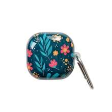 Flower Floral Design Protective Case Compatible With Samsung Galaxy Buds 2/Buds Pro/Buds Live/Buds 2 Pro/Buds FE Earphones - Multicolor - View 15