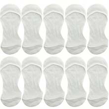 Women's Invisible Boat Socks Ladies Silicone Anti-Slip Low Cut Thin Breathable Socks Soft No Show - Multicolor - View 9