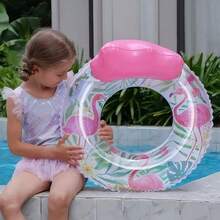Children's Swim Ring With Seat Backrest, Inflatable Swim Ring Suitable For Summer Beach Outdoor Children's Swimming - Multicolor - View 4