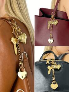 قفل على شكل حرف U مع مفتاح، قفل حقيبة السفر، قفل صغير متعدد الألوان، قفل معدني معلق من نوع فيبويند، قفل حقيبة السفر، قفل مغطى بالبلاستيك ذو مفتاح نحاسي، مناسب للحقائب والحقائب الظهرية والصناديق وحقائب الكمبيوتر المحمول، كما أنه مناسب لتزيين حقائب الهوبو - متعدد الألوان - مشاهدة 7