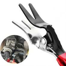 Automobile Tubing Oil Pipe Separation Clamp Joint Tightening Pliers Fuel Filters Hose Tube Buckle Removal Tools Car Pipe Tool - A - View 2