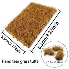 Micro Flower Cluster Static Model Military Scene Railway HO/N Scale Train Layout Building Model Materials - As Photo - View 28