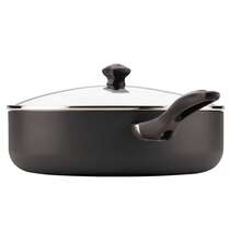 Dishwasher  Nonstick Jumbo Cooker/Saute Pan With Helper Handle - 6 Quart, Black - Bếp Bếp - Xem 6
