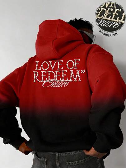 Męska sportowa bluza z długim rękawem i nadrukiem z czystej bawełny, w stylu preppy wiosna/lato, nowa męska sportowa bluza z kapturem, stylowa, miękka, oddychająca, z długim rękawem, zapinana na zamek i kieszeniami.