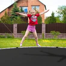 Replacement Trampoline Mat, Jumping Mat Fits 15ft Frame, Universal Jumping Mat For 15ft Round Trampoline, Reinforce UV-Resistant Mat With Spring Tool & Durable V-Rings, Fit 6.5" Spring Length - 15-inch Length, 6.5-inch Diameter - View 9