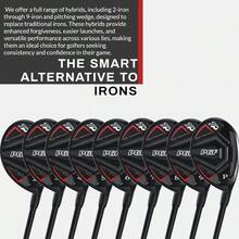 Gold Precision Hybrid Club Reg - Right + Graphite + Regular + #3 - View 8