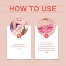 棕色啫喱保湿润唇膏，滋养保湿，呵护干燥、皲裂的双唇 - 果凍 - 查看 5