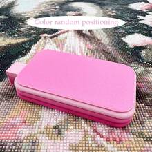 Multi-Color Curved Diamond Painting Tray - Interwoven Curved Enclosed Design, Mixed Color Handmade Craft Tray With Ergonomic Handle, Suitable For Diamond Art Kits. Vibrant Tray Colors, Stable Production Tool - Multicolor - View 13