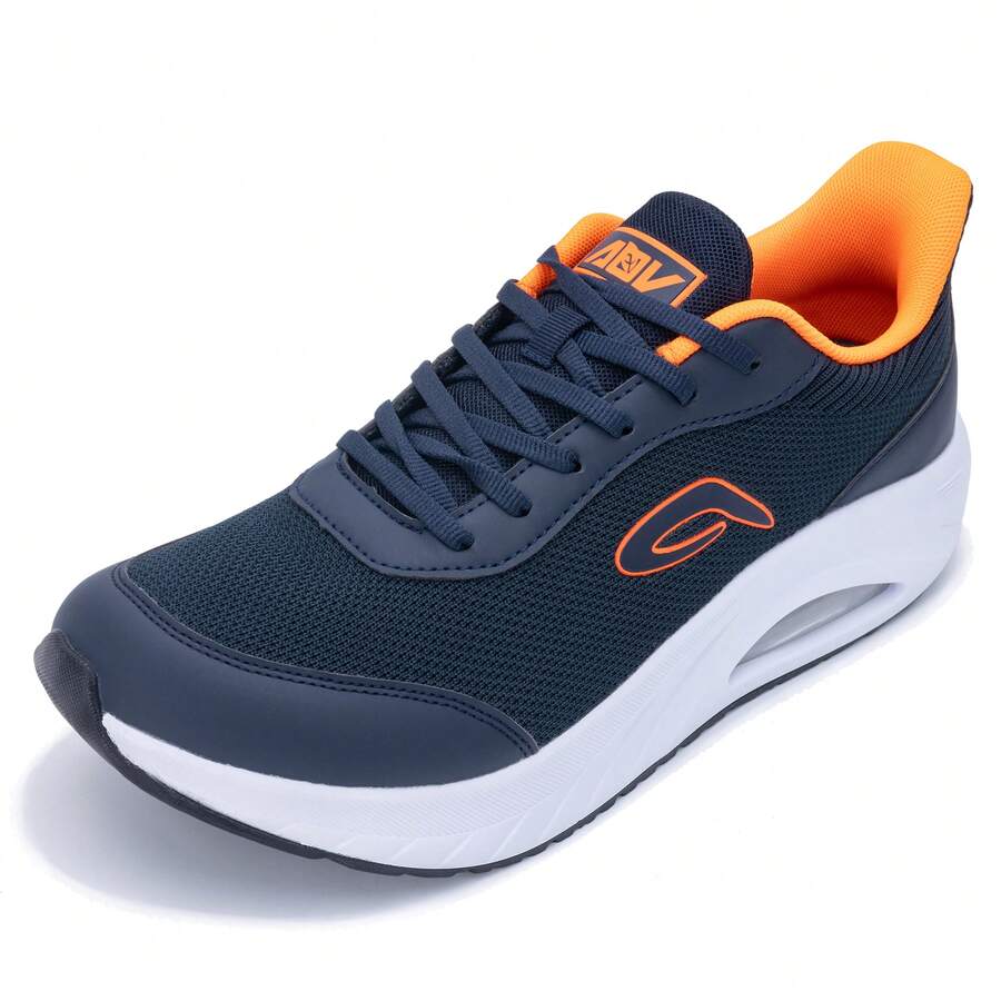 Wide Toe Box Shoes For Men Arch Support Walking Shoes Plantar Fasciitis Orthotic Tennis Sneakers