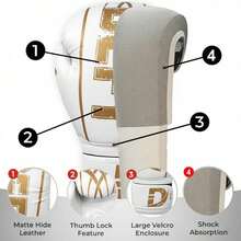 Boxing Gloves - Blanco - View 6
