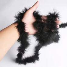 1 pieza Bufanda de plumas, Bufanda de plumas de carnaval, Decoración de festival, Accesorio de disfraz de fiesta DIY, Bufanda de plumas de colores, Decoración de bufanda, Adecuado para fiesta de cumpleaños, Halloween, Navidad, Carreras, Té de la tarde, Nochevieja, Concierto, Decoración del hogar, Boda de baile, Actuación en el escenario, Disfraz y accesorios de carnaval, Suministros para fiestas, Despedida de soltera, Accesorios de fotografía, Carnaval de San Valentín. Estilo bohemio (estilo aleatorio) - Multicolor - Ver 17