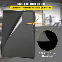 Dance Floor 2x1.2m To 2x15m Dance Floor Roll 0.06in Thick PVC Vinyl Dance Floor, Black Grey Reversible Portable Dance Floor, Non-Slip Dance Flooring, Ballet Dance Floor For Jazz, Pop, Lyrical Style - 2米X1.2米 - 查看 5