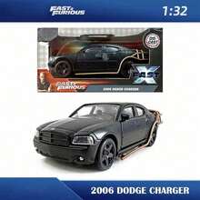 Simba Universal 1:32 Scale "Fast & Furious" Diecast Metal Car Model, Realistic Movable Wheels, Openable Doors, Rubber Tires, Adult Collectible, Collector's Gift - Multicolor - View 39