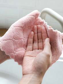 20pcs/10pcs/5pcs Super Absorbent Thickened Microfiber Dishcloths - Non-Shedding, Grease-Resistant Kitchen Cleaning Rags, High-Quality Fabric, Household Cooking, Dish Drying, Reusable - Absorbent Cloth - View 5