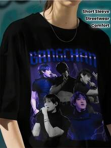 Men Outdoor Tees & Tanks - Black - View 1