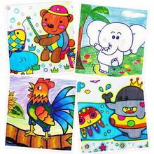 208pcs Art Supplies Set With Colored Pencils, Paint Brushes, Crayons, Markers, Acrylic Paint Markers, Acrylic Paint Set, Sketch Book & Drawing Pad For Kids - Hồng - Xem 9