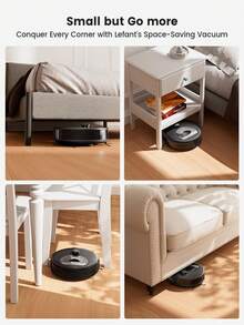 Lefant M330 Pro 激光雷达扫地机器人，450ml 可视集尘盒，升级版 190° 避障，可自定义清洁，多层地图绘制，150 分钟运行时间，2.4G/5G WiFi，适用于宠物毛发和地毯，是清洁厨房、客厅等硬地板的理想选择。 - 查看 7