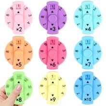 Oaoleer 9PCS Math Fidget Spinners, Math Fidget Toy For Adults, Learn Multiplication And Division With The Math Spinners, Math Game For Home Classroom Prizes - Rotatable - View 1