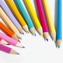 208pcs Art Supplies Set With Colored Pencils, Paint Brushes, Crayons, Markers, Acrylic Paint Markers, Acrylic Paint Set, Sketch Book & Drawing Pad For Kids - Hồng - Xem 6