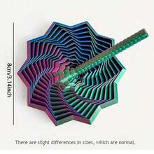 1 Set/1 Stück 3D gedrucktes sensorisches Spielzeug, 3D gedrucktes Stern-Polygon Stressabbau Spielzeug, oktagonaler Griff Fidget Toy, 3D Faltstruktur, Fingerdruck Entlastungsspielzeug, Büro Dekoration, Unterhaltung Entspannung Fingerspielzeug, visuell & auditiv beruhigendes Spielzeug, Büro Dekoration, Weihnachtsgeschenk, Geburtstagsparty Geschenk, ideales Urlaubsgeschenk - Verschiedenfarbig - Übersicht 3