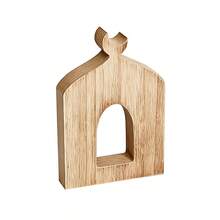 1 pièce Ornement décoratif en bois de style minimaliste du Moyen-Orient, décoration d'intérieur chaleureuse - étagère, vitrine, décoration pour maison d'hôtes/hôtel - Multicolore - Voir 20