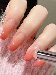 可重复使用的硅胶美甲刷、唇刷，多功能圆头硅胶唇刷，美甲工具，渐变晕染弹性唇彩化妆刷（女士适用） - 彩色 - 查看 4