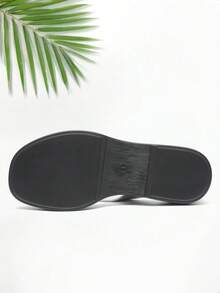 Women's Thick Sole Thong Sandals Casual&Simple Flip Flops Comfortable Soft Platform Sandals - 銀色 - 查看 3