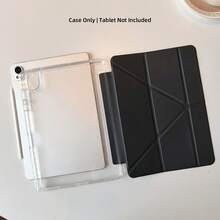 适用于 Redmi Pad 2 11 英寸平板电脑的保护套,多折叠平壳设计,高透明亚克力背板带笔槽,可自由 DIY,智能休眠唤醒功能,也适用于 Redmi Pad SE 11 英寸(2023 款)平板电脑,Matepad 保护套,兼容华为 Matepad 11.5S/Matepad SE 11 英寸平板电脑保护套 - 高透明度亞克力 - 查看 11