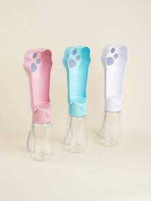 1 Stück 12oz/19oz Fassungsvermögen, Wasserspender mit Einknopfbedienung, auslaufsicher und kippfest, Wasserumwälzung, faltbarer Reise-Wasser-/Futterschale für Haustiere, geeignet für große/mittlere/kleine Hunde, Outdoor-Spaziergänge, Trinken und Füttern unterwegs - Verschiedenfarbig - Übersicht 7