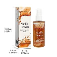 رذاذ عطر الفانيليا للجسم والشعر 100 مل، رذاذ قبلة الفانيليا، رائحة طويلة الأمد، مناسب للعمل والمواعيد والجاذبية والطبخ، للجنسين، هدية رائعة للطلاب - 100 مل - مشاهدة 3