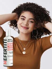 Nefertiti Protec Hair Crema para Peinar Cabello Rizado – Hidratación, Control y Cero Frizz 300 ml - crema - Ver 3