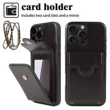 Cardholder Phone Cases - Black - View 7