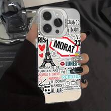 Funda de Teléfono Fashion M-Morat Band Latin Element Collage, Compatible con iPhone 17 16e 16 15 14 13 12 11 Mini Pro Max Air X XR XSMAX 8 7 Plus, Cubierta Trasera Mate a Prueba de Golpes - Colores mixtos - Ver 1