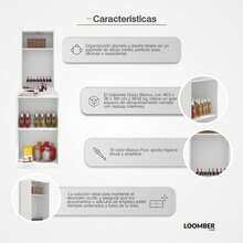 Gabinete Goias Blanco Loomber - Blanco - Ver 3