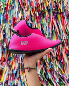 Children's Water Shoes Sizes 17-32, Non-Slip Neoprene, Easy To Put On, Beach, Pool, Park, Water, Sand, Club, Flexible - Hồng - Xem 6