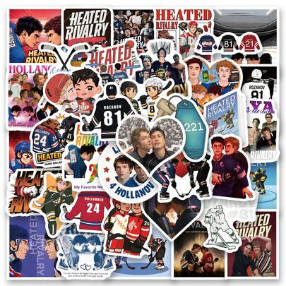 62张热血竞争贴纸，高品质贴纸，适用于剪贴簿、涂鸦、日记、笔记本电脑、保险杠、滑板、水瓶、电脑、卡通、安全帽、汽车贴纸等，贴纸能为你的生活增添许多乐趣，是送给成年人的完美礼物。