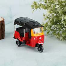 Triciclo de aleación para niños, modelo de simulación Retro, motocicleta de tres ruedas, juguete de coche fundido a presión Z0SJ - RD - Ver 8