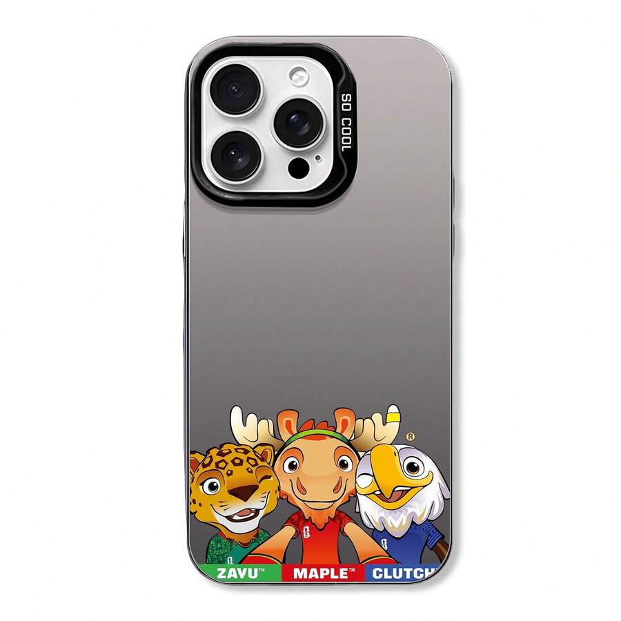 2026 World Football League Cup Mascot Phone Case For IPhone 17, 16, 15, 14, 13, 12, 11, XS, XR, Pro Max Plus. Essential For Football Fans. Printed Phone Case. Transparent Space. Magnetic Protective Case. CLUTCH MAPLE ZAYU - 鐳射 - 黑 - 查看 1